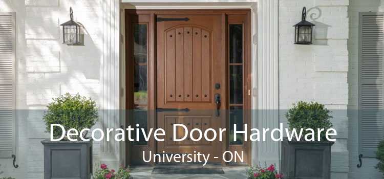 Decorative Door Hardware University - ON