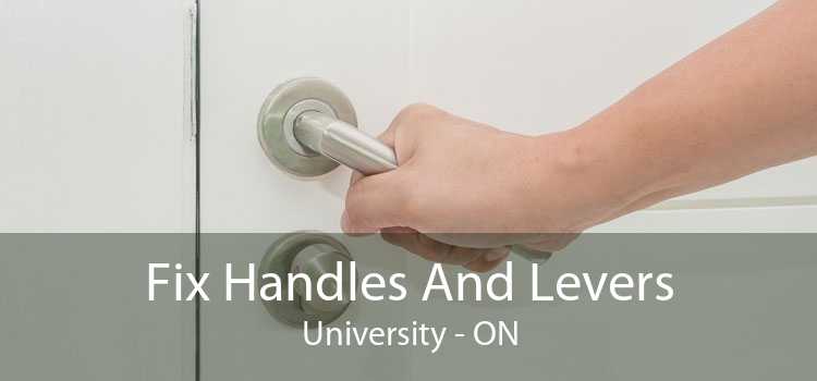 Fix Handles And Levers University - ON